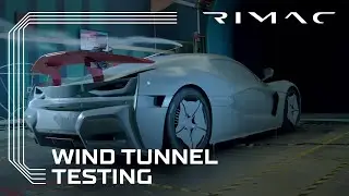 Rimac Nevera Aerodynamic Testing