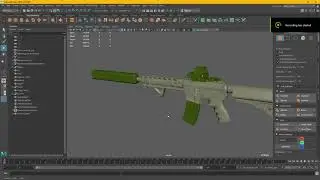 Maya 2019||Fps Animations For Games - Rigging and Animating a Gun[Riffle] *OLD*