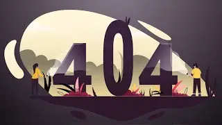 Responsive 404 Page in HTML CSS and JavaScript