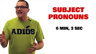 Subject Pronouns (Personal Pronouns)
