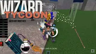 Playing Two Player Wizard Tycoon (With my Brother)