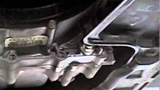 2003 Honda Element automatic transmission fluid drain and fill
