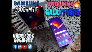 Unboxing Galaxy M31s|the 20k midranger🔥🔥
