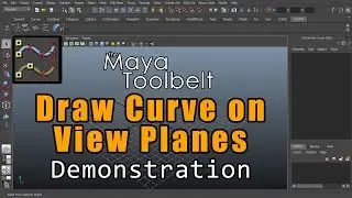 The Maya Toolbelt - How To: Draw a Curve on a View Plane