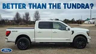 Is the Ford F150 Better than the Toyota Tundra? | 2025 Ford F-150 Review & POV Drive