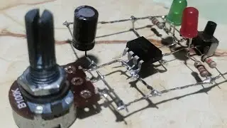 Tutorial Membuat Timer Sederhana Menggunakan NE555 Monostable dengan Potensiometer