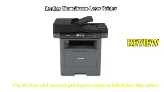 Review Brother Monochrome Laser Printer, Multifunction Printer and Copier, DCP-L5600DN