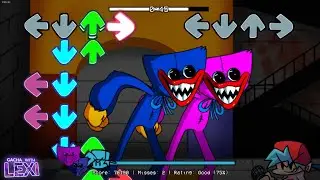 Gacha with Lexi Plays FNF vs Huggy Wuggy but there are 2 Huggys! (Kissy Missy) | Poppy Playtime
