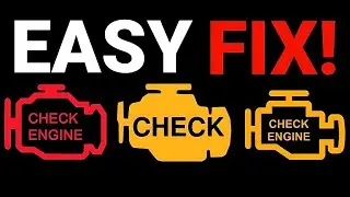How to Fix & Reset Check Engine Warning Light Stays On or Flashing Without a Scanner