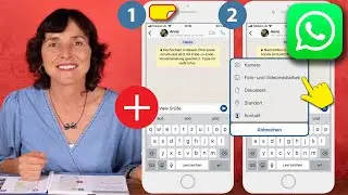 iPhone Kurs für Senior*innen Teil 46: Fotos mit WhatsApp senden.