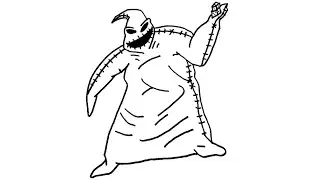 How to Draw Oogie Boogie Easily | Step-by-Step Halloween Drawing Tutorial @XYZArts007