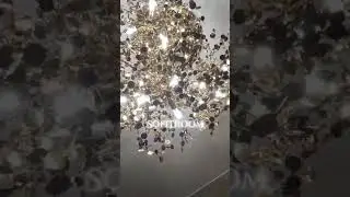 Подвесной светильник Terzani Argent Gold форма шар цвет золото Sofitroom