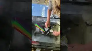 Spray painting Floyed small #fluidart #spraypaintart #spraypainting
