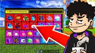 PASSEI 24 HORAS TENTANDO PEGAR FRUTAS MÍTICAS NO BLOX FRUITS