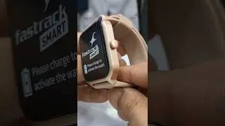 #Fastrack Smart Watch @ #beige colour 2024