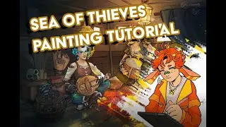 Sea of thieves | SPEEDPAINT with text commentary