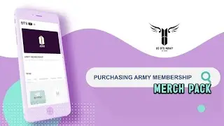 [📝/TUTORIAL] How to purchase the BTS Official Global 'ARMY Membership Merch Pack' Type
