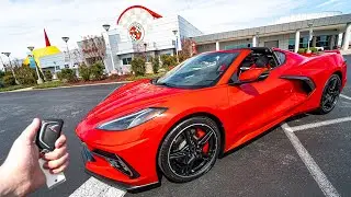19 YEAR OLD FLIES TO SHUTDOWN GM PLANT TO TAKE DELIVERY OF NEW C8 CORVETTE!