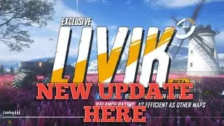 PUBG MOBILE | PUBG Mobile 0.19. 0 | New Map LIVIK  Gameplay  | NEW UPDATE |BY F1RE GAMER