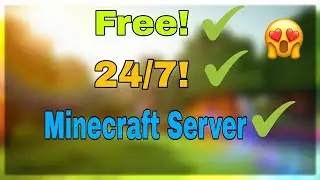 How To Create 24/7 - Always Online Minecraft 1.17.1 SMP / Server For Java/Pe Edition (No Aternos)