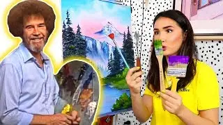 DRAW on the lesson of BOB ROSS🎨