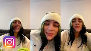 Billie Eilish Instagram Live | January 28, 2021