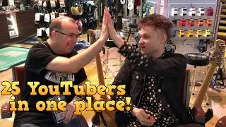 25 YouTubers in One Place!  Thoman Synth Reactor 2019 
