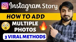 How to add multiple photos in Instagram story | Instagram story ideas | Techno Tips Arena