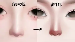 How I shade nose (zepeto edit)