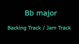 Bb major 1 Hour Piano And Bass Backing Track Jam Track With  / Cm7 / F7 / BbMaj7 / G7 /