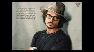 Johnny Depp- Digital Painting Process