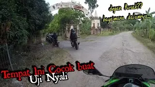 A Quiet and Abandoned Place, Perfect for Testing Your Courage!!! Riding to a Campsite in Rembang