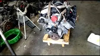 Dodge Ram 1500 Motor prep for installation. All OEM parts fot ticking fixed now. Brothers Motors.