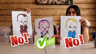 3 MARKER CHALLENGE  MISS KATY AND MISS SOFI