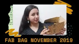 Fab bag November 2019 - Unboxing & Review|The  Beauty Fix 😲|choice for NLFE lipstick powdered matte