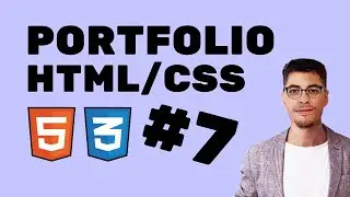 #7 Cómo Crear Un Portafolio Con HML y CSS -  Responsive, Enlaces ancla y Sidebar mobile desplegable