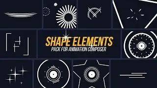 Shape Elements for Animation Composer