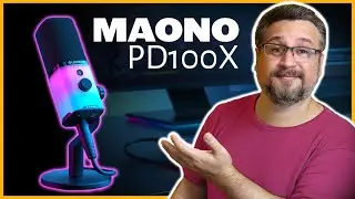 Melhor Microfone RGB para Streamers: Review Maono PD100X