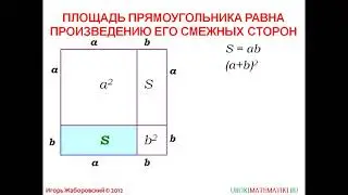 50 Площадь прямоугольника ¦ Геометрия 7 9 класс #50 ¦ Инфоурок