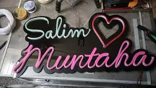 @AAT1.0 # neon Sign board