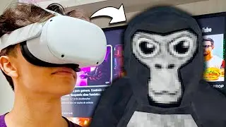 Virei um MACACO no VR! (Gorilla Tag)