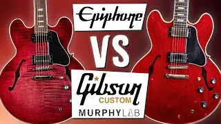 Gibson Murphy Lab VS Epiphone ES-335
