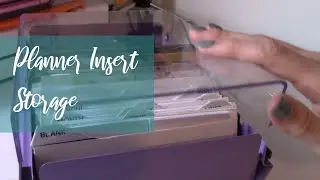 How I Archive my Planner Inserts