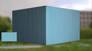 📸 Corrugated metal - 02, TEXTURE for 3Ds Max, Unreal Engine, Unity