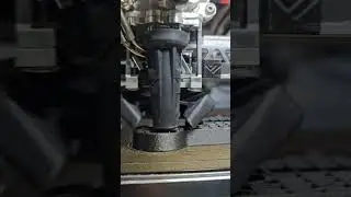 Polymid PA12-CF from Polymaker prints so nicely! phone video doesnt do it justice.