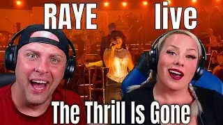 Reaction To RAYE - The Thrill Is Gone (live ‪At royal albert hall‬) THE WOLF HUNTERZ REACTIONS
