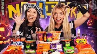 ASMR MUKBANG HALLOWEEN FOOD / feat Elsarca