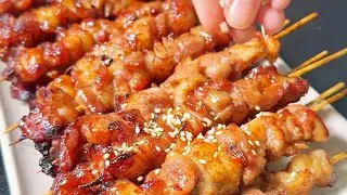 Công thức ướp và nước thịt xiên que ngon như ngoài tiệm