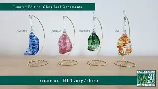 Limited Edition BLT Glass Leaf Ornaments: How they're made