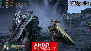 AMD RX 7800 XT + R7 3700X - Test in 7 games (Bottleneck?)